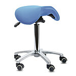 Sattelhocker kippbar - blau