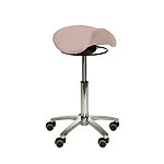 Sattelhocker mit Ringmechanik und Swing - rosa