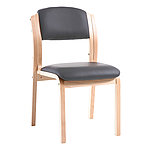 Wartezimmer-Stuhl - anthrazit