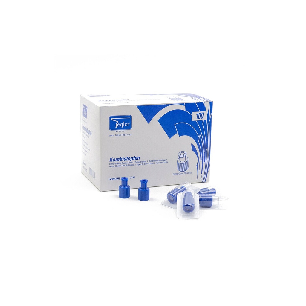 Combi-Stopper Verschlussstopfen 100Stk - weiss