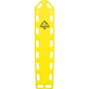 Lifeguard Spineboard mit Speed-Clip-Pin Gelb - mit Speed-Clip Fixiersystem