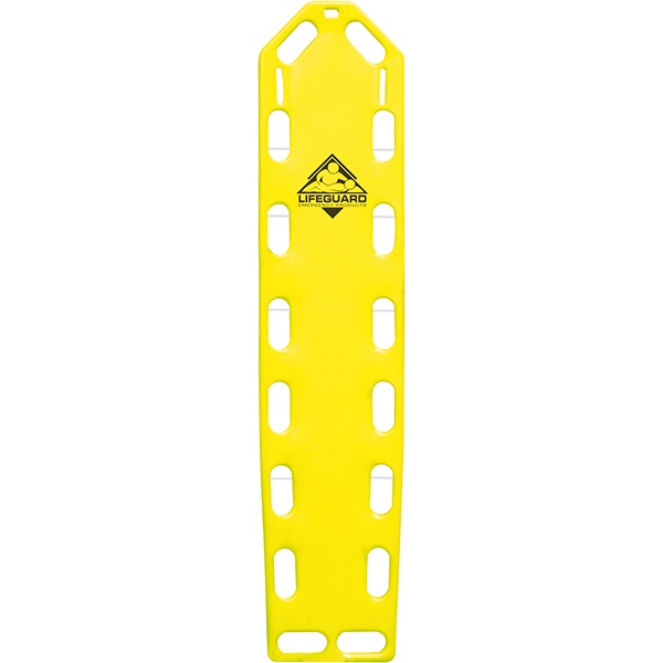 Lifeguard Spineboard mit Speed-Clip-Pin Gelb - ohne Fixiergurte