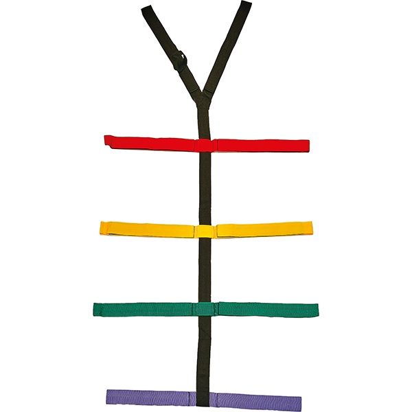 Lifeguard Spineboard Spider Strap 10-Punkt Fixiersystem XXL, verstellbar nach PHTLS-Richtlinien inkl. Tasche
