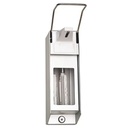 Wandspender Universal mit langem Armhebel und Pumpe (rostfreier Stahl) - Ersatz-Pumpe - 500ml
