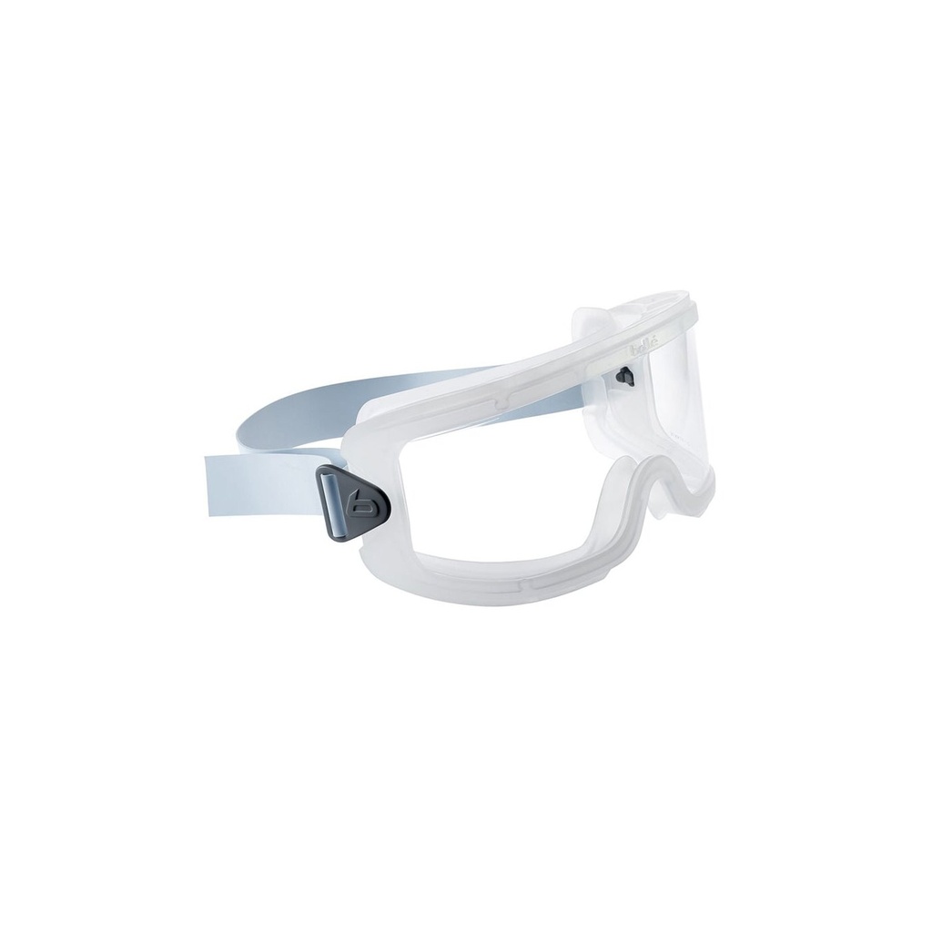 Bollé autoklavierbare Vollschutzbrille Elite Klar  oben direkte und unten indirekte Belüftung