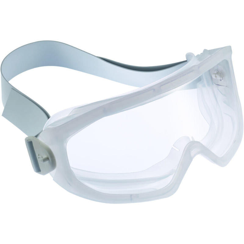 Bollé autoklavierbare Vollsichtbrille Superblast Klar indirekt belüftet, TPR-Rahmen