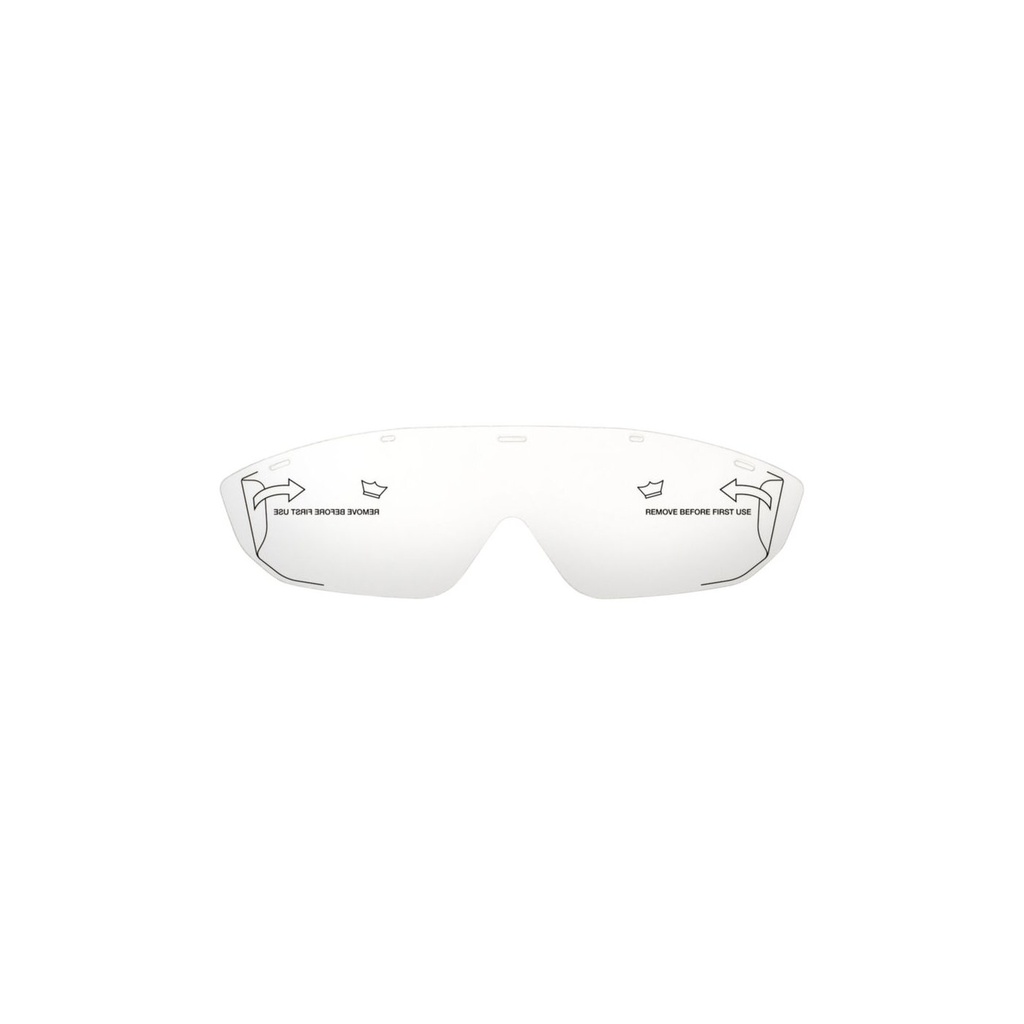 Bollé Schutzbrille Klare PET Linsen - Box mit 200 Linsen