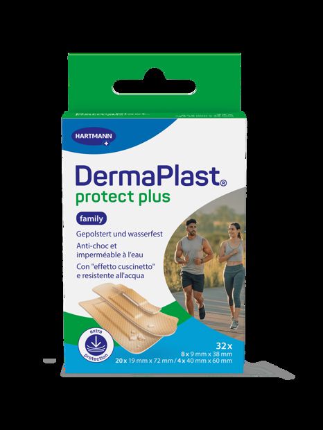 DermaPlast Pflaster ProtectPlus Family, 32Stk