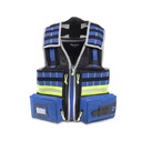 Elite Bags Einsatzweste - S/M - blau
