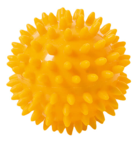 Togu Noppenball mit Nadelventil - 8cm, gelb