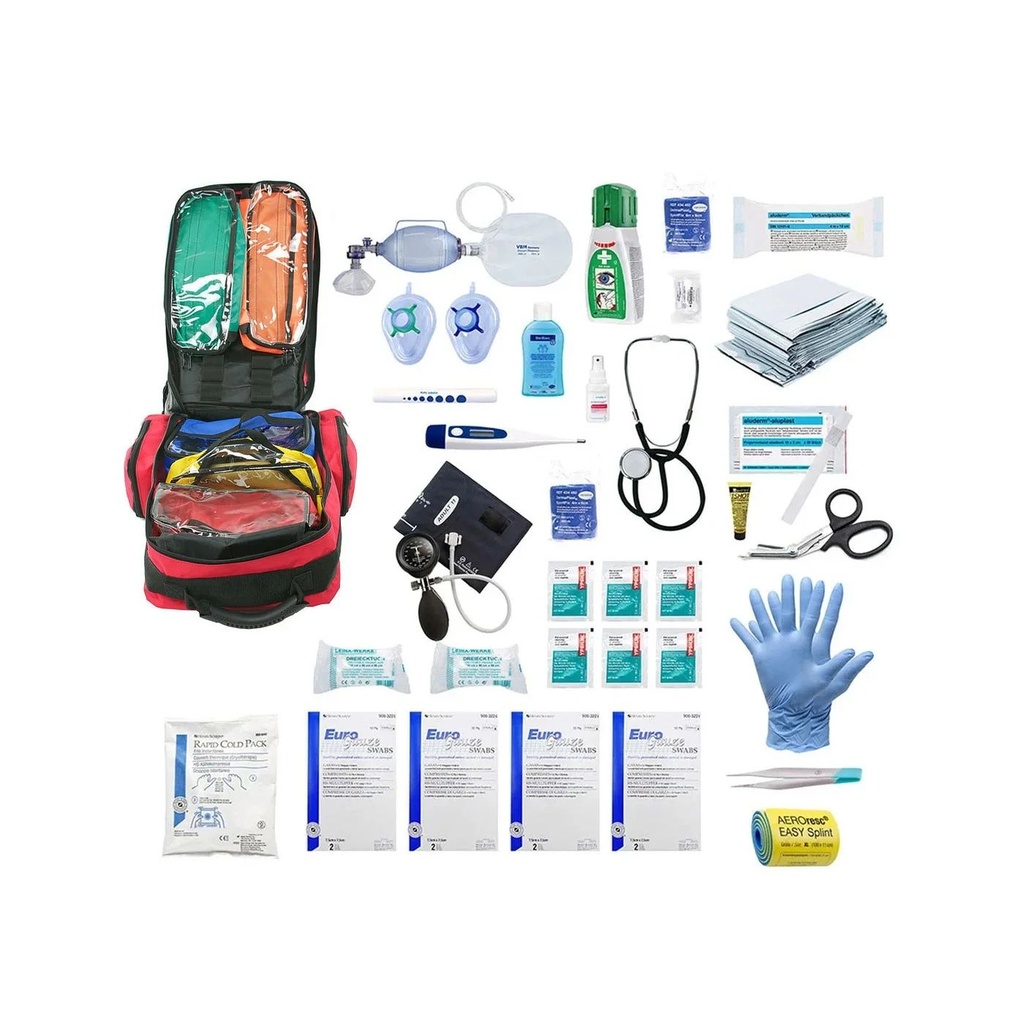 First Responder Basic Rucksack, gefüllt, Modell I