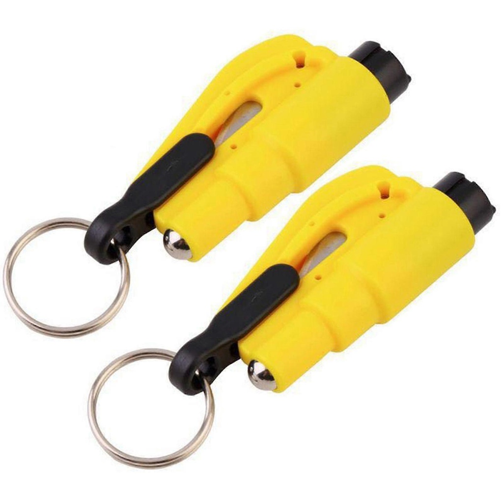 Scheibenbrecher Rescue Tool - gelb