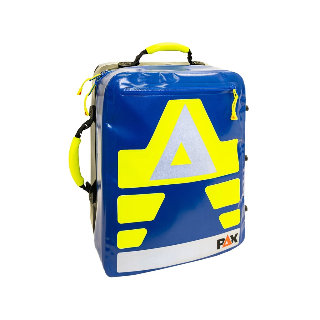 PAX Notfallrucksack P5/11 - blau - 2xKlarsichtmodulset 1