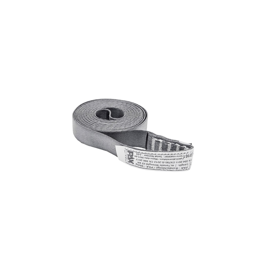PAX Bandschlinge diverse Längen - grau - 60cm