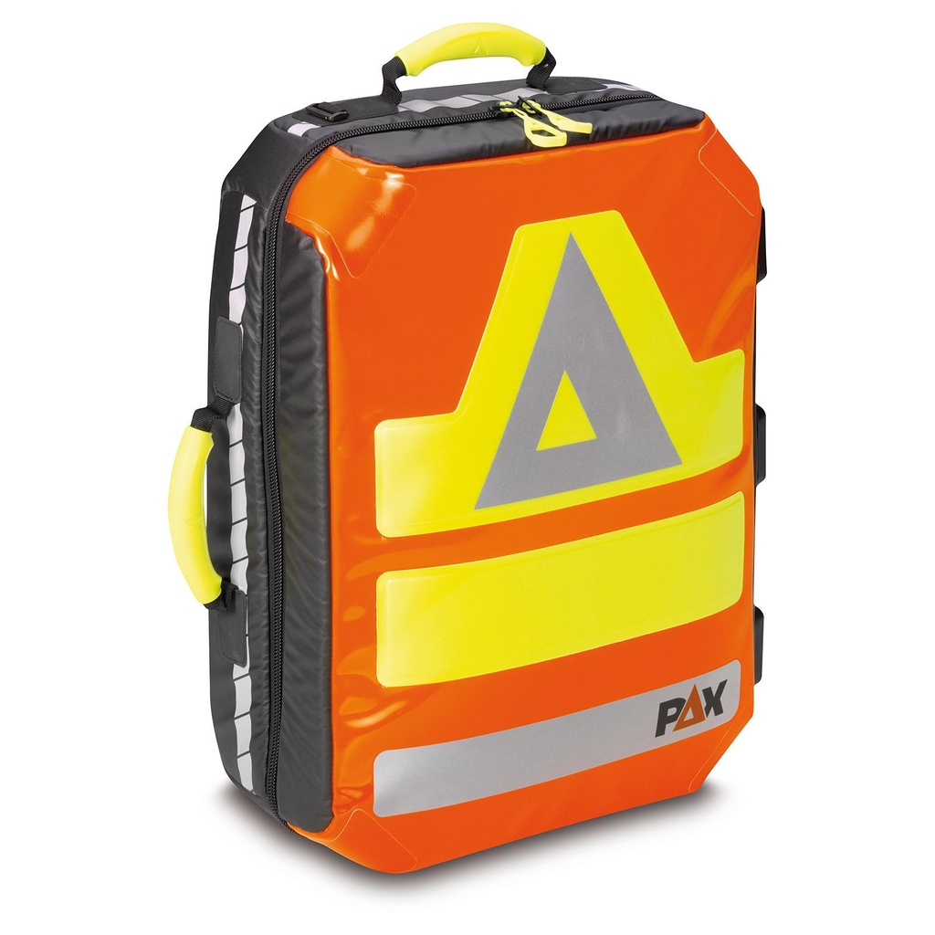 PAX Notfallrucksack P5/11 2.0 M PAX-Rip Tec - neonoragne - leer
