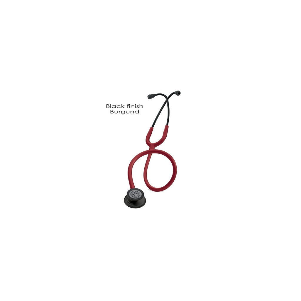 3M Littmann Classic IIl mit spezial Finish - bordeaux - Black Finish