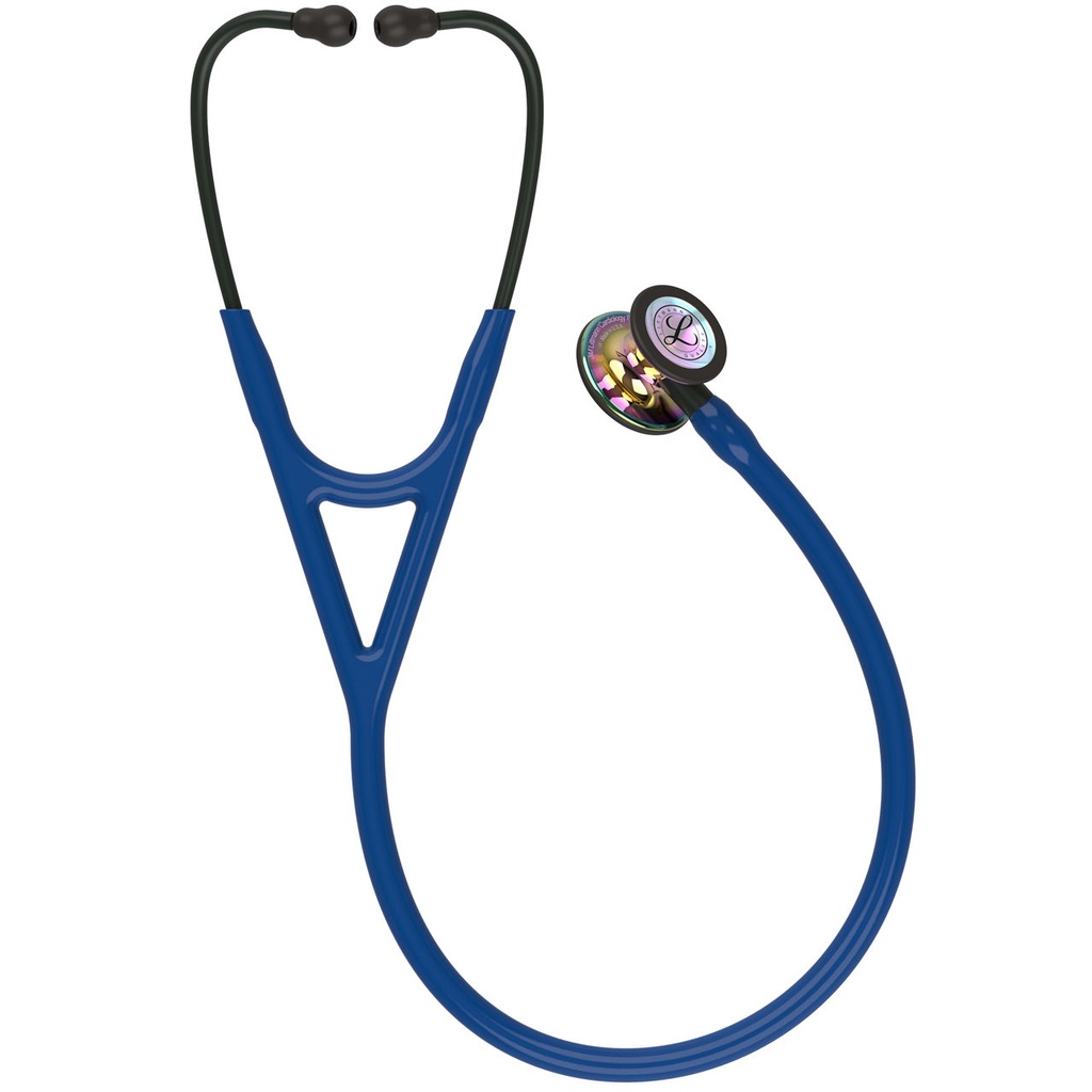 3M Littmann Cardiology IV das Ärztestethoskop - navyblau - Rainbow Polished