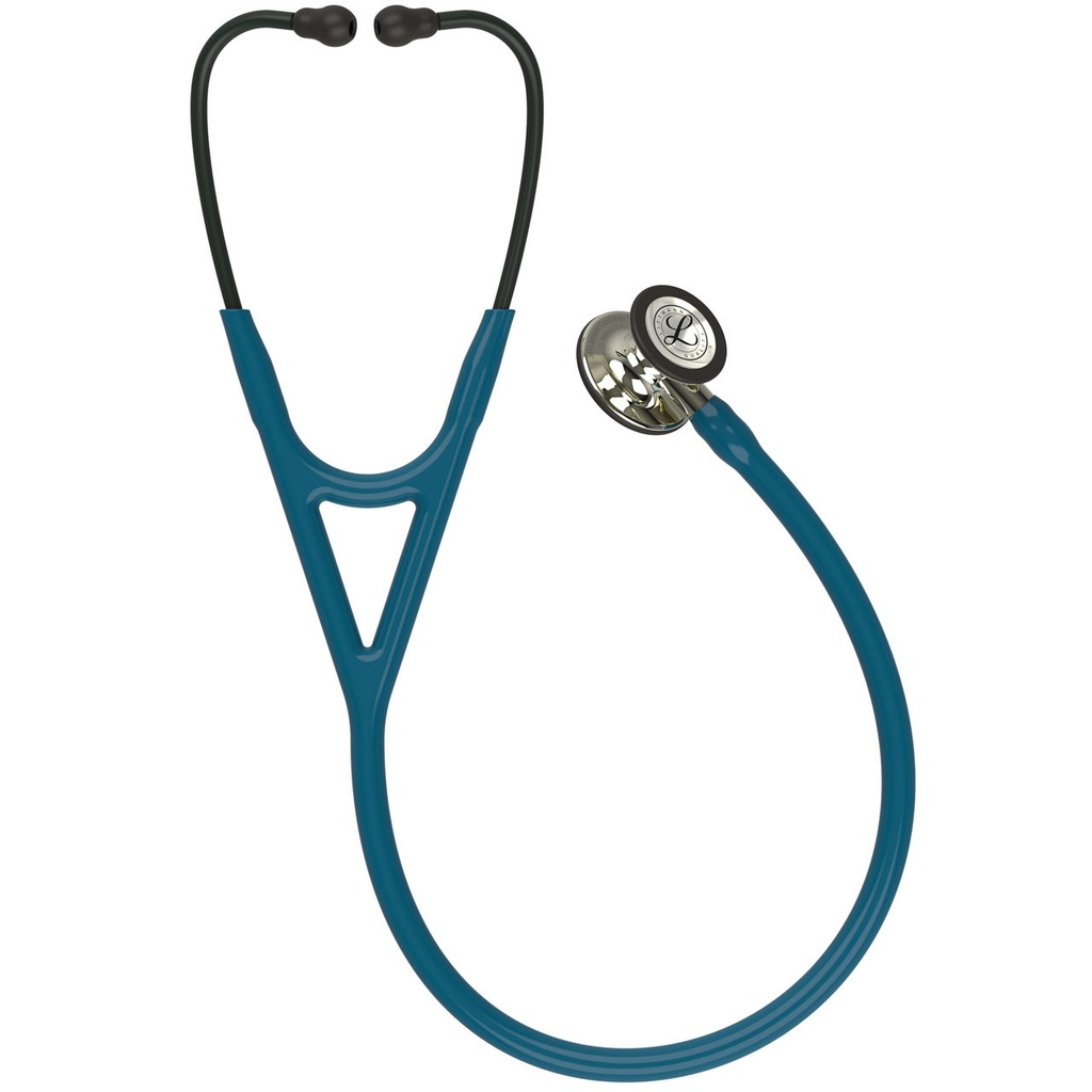 3M Littmann Cardiology IV das Ärztestethoskop - blau - Champagne Finish