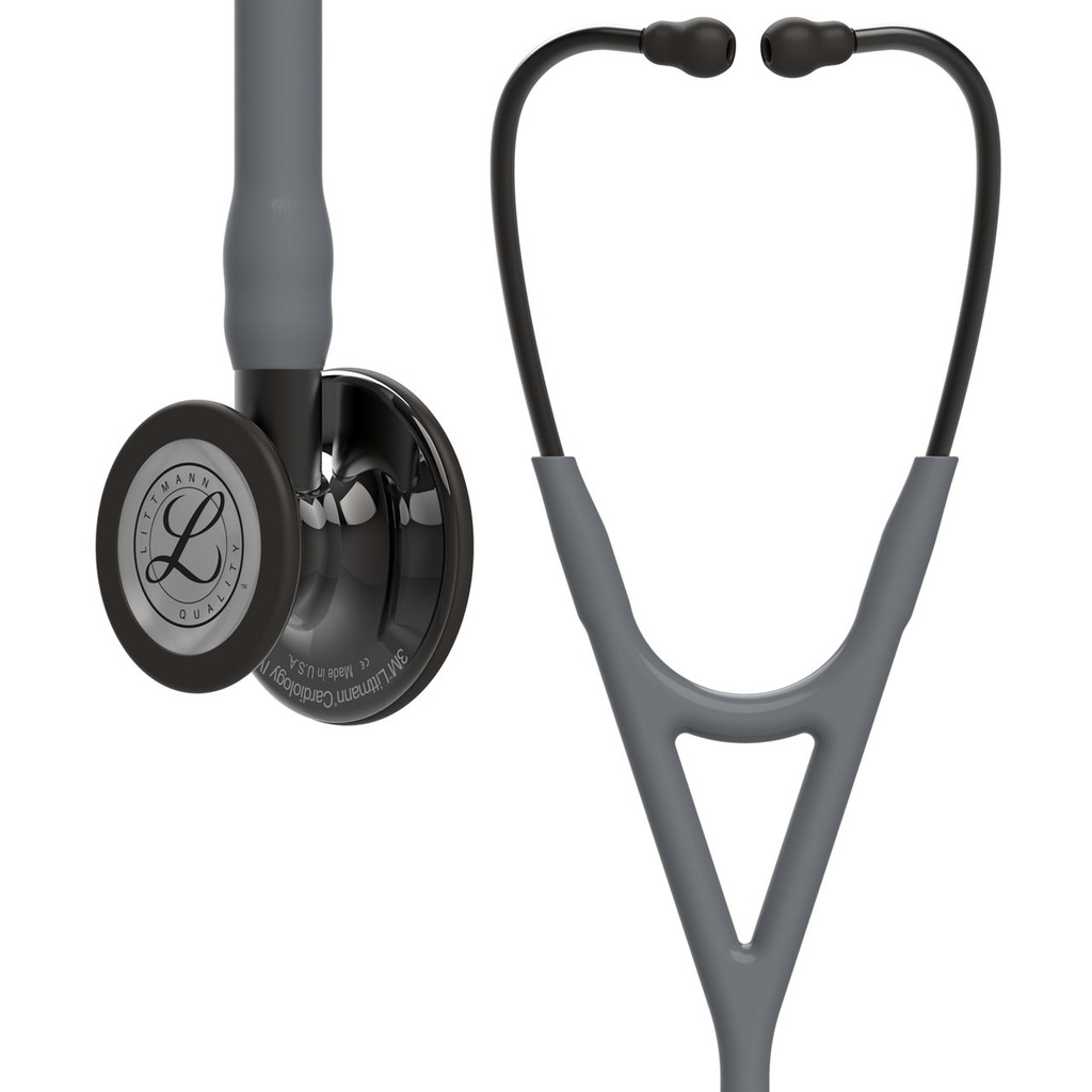 3M Littmann Cardiology IV das Ärztestethoskop - grau - Polished Smoke