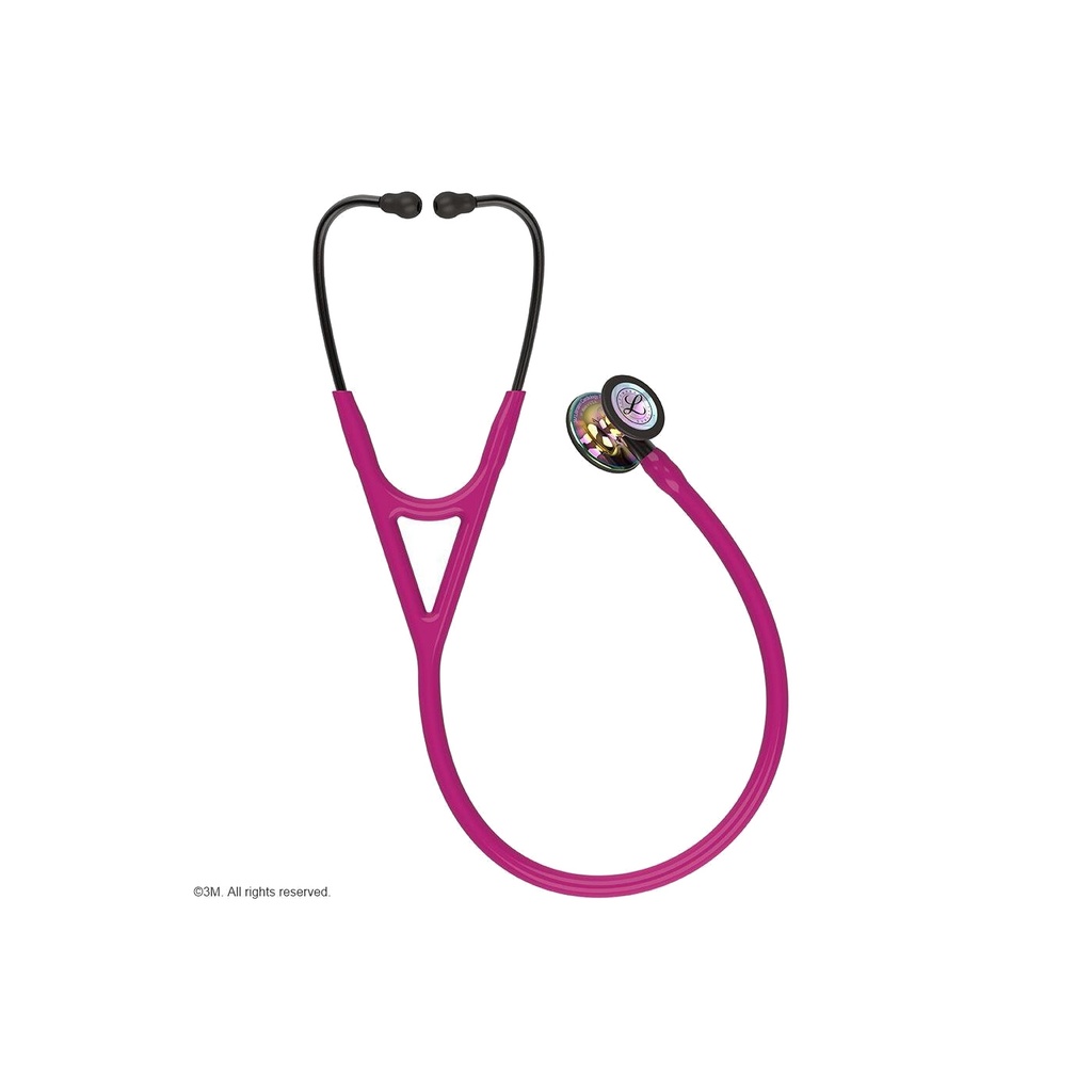 3M Littmann Cardiology IV das Ärztestethoskop - dunkelpink - Polished Rainbow