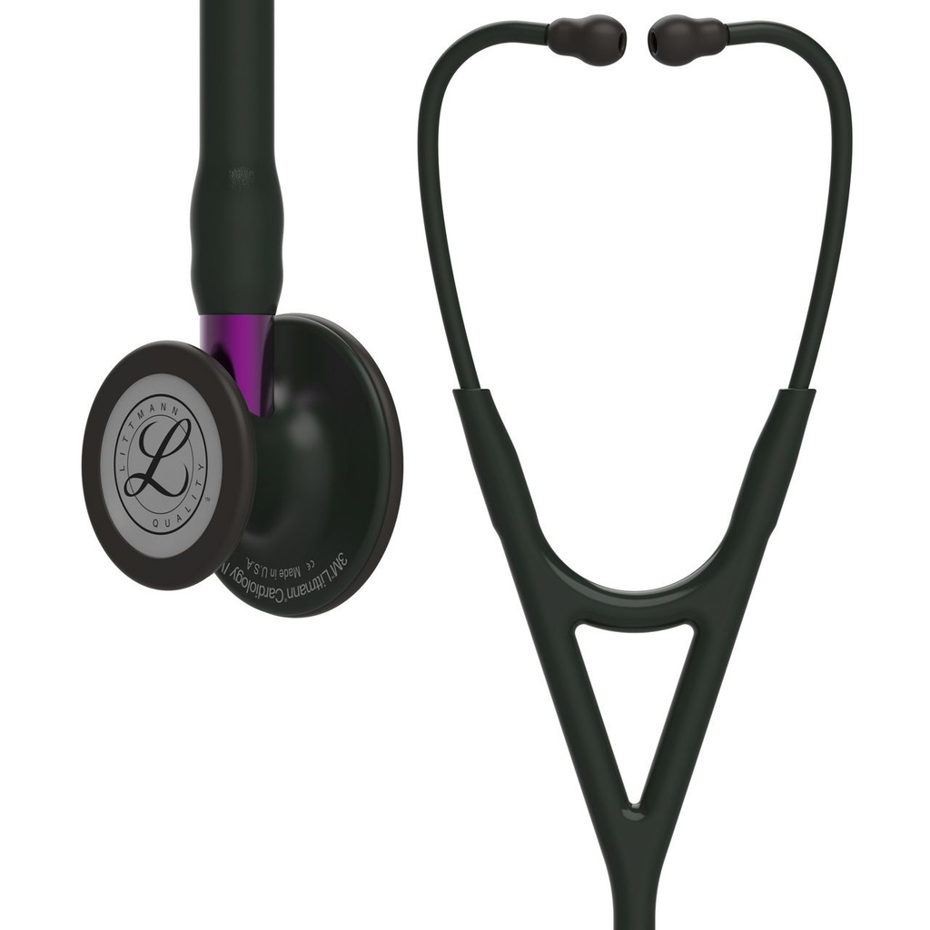 3M Littmann Cardiology IV das Ärztestethoskop Schwarz Pinker Stern