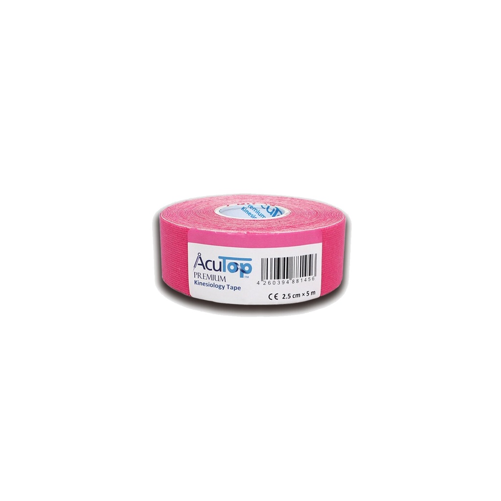 AcuTop Premium Tape S 2.5cm x 5 m - pink