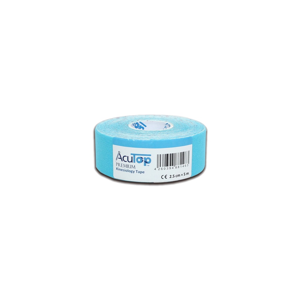 AcuTop Premium Tape S 2.5cm x 5 m - blau