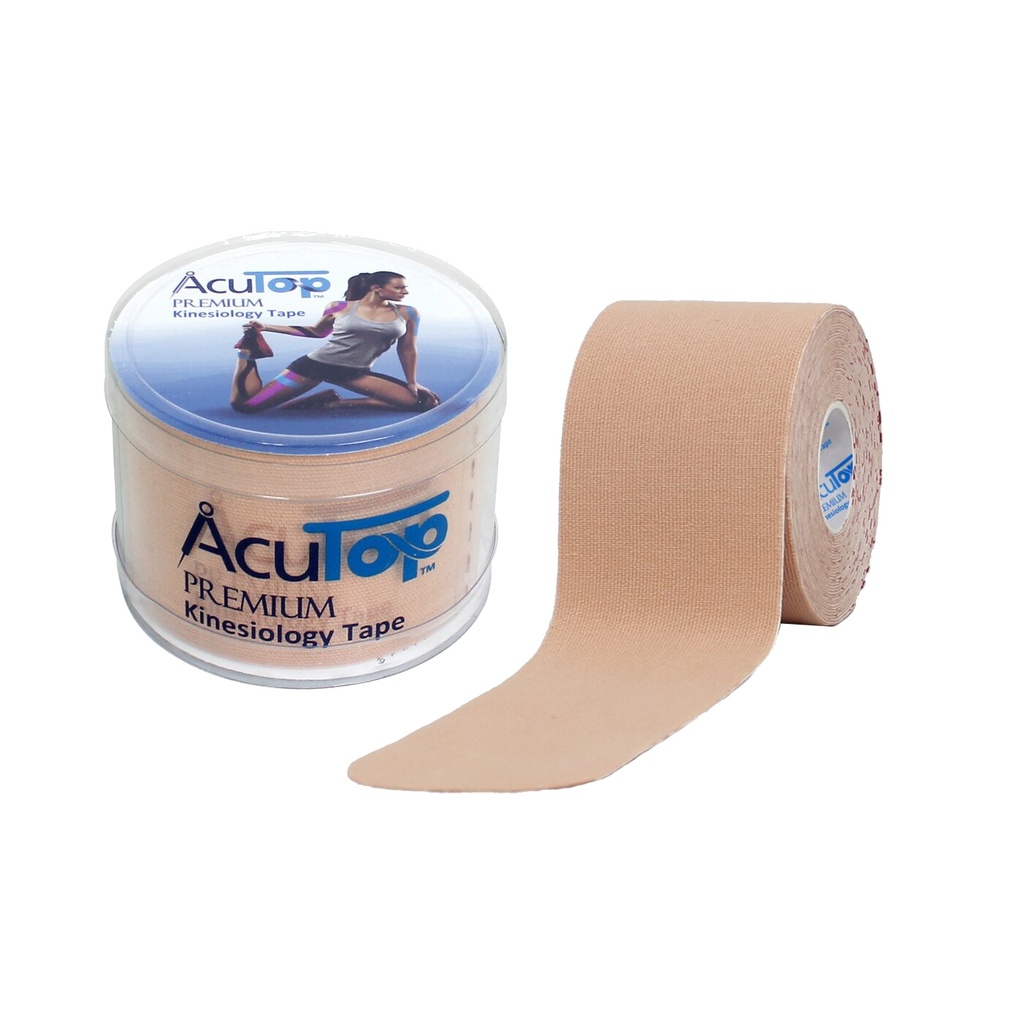 AcuTop Premium Tape 5cm x 5 m - beige