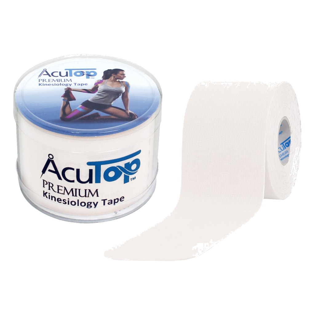 AcuTop Premium Tape 5cm x 5 m - weiss