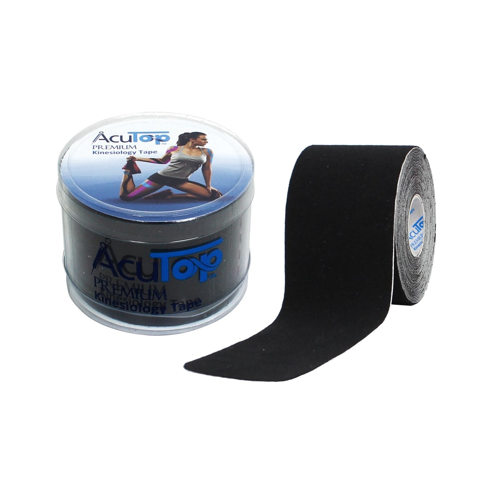 AcuTop Premium Tape 5cm x 5 m - schwarz
