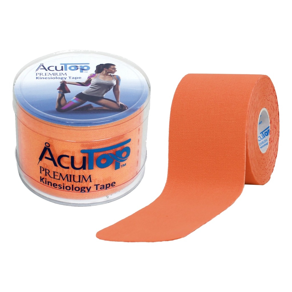 AcuTop Premium Tape 5cm x 5 m - orange