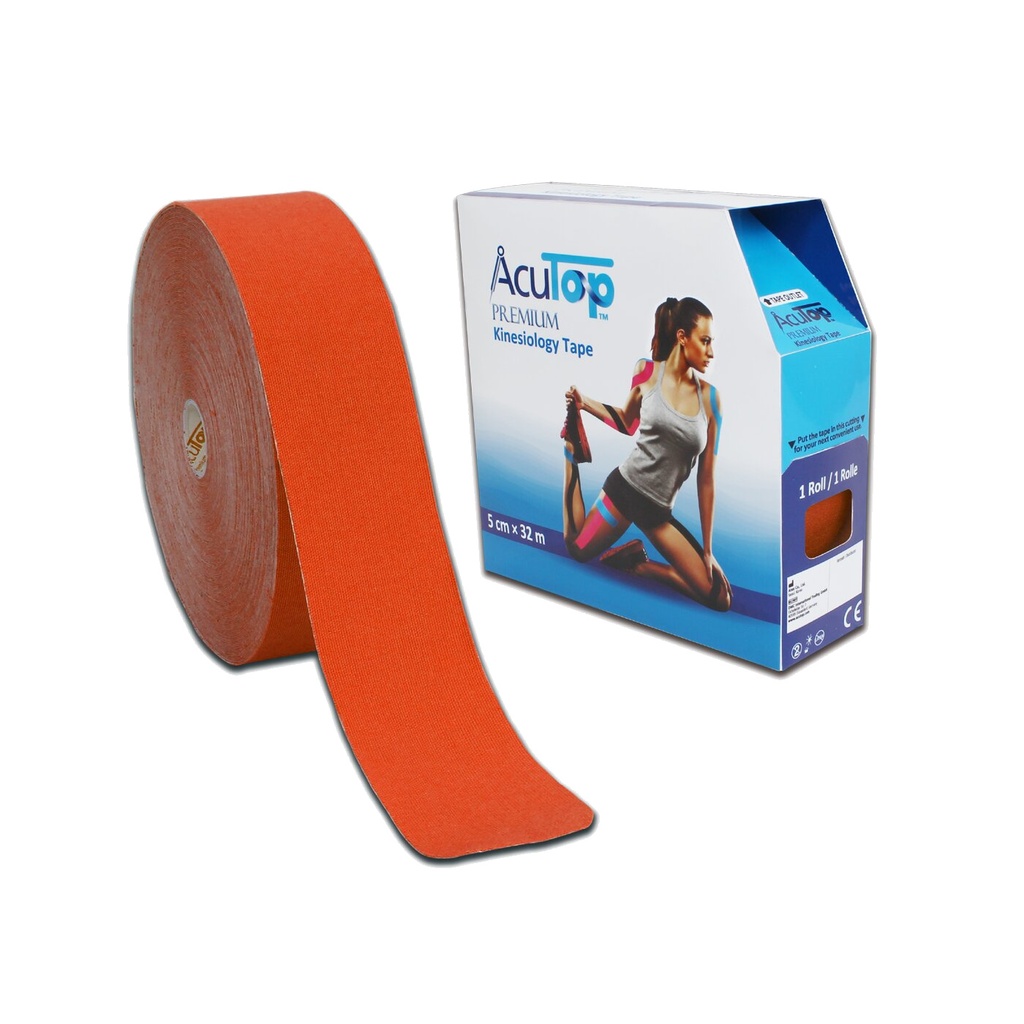 AcuTop Premium Tape XXL 5cm x 32 m - orange