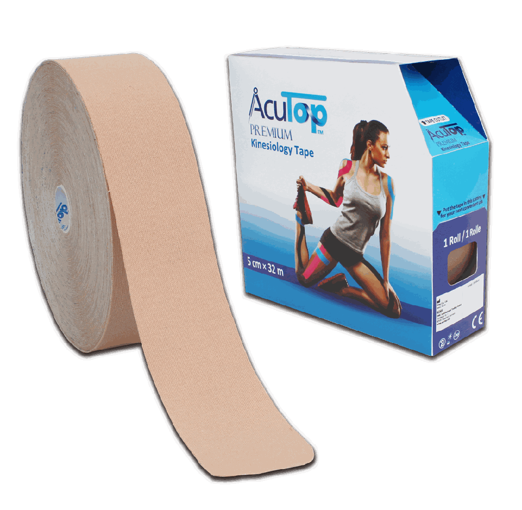 AcuTop Premium Tape XXL 5cm x 32 m - beige