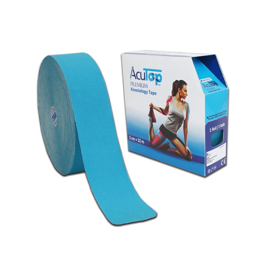 AcuTop Premium Tape XXL 5cm x 32 m - blau