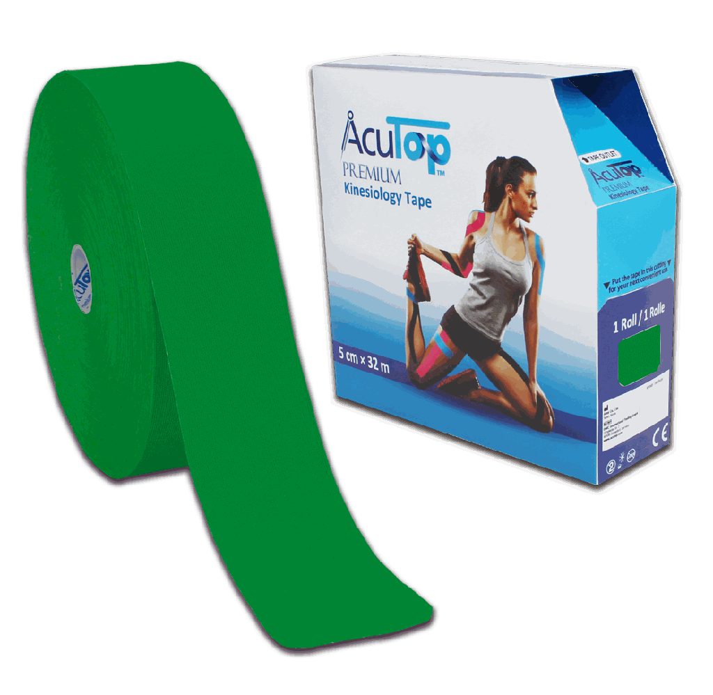 AcuTop Premium Tape XXL 5cm x 32 m - grün