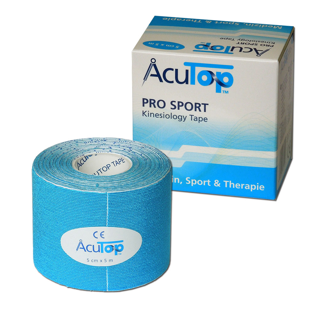 AcuTop Kinesio Tape Pro Sport, 5cm x 5m - blau