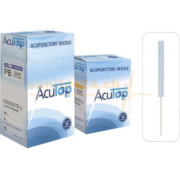AcuTop PB-Typ Akupunkturnadel - 2.5m - ⌀0.20
