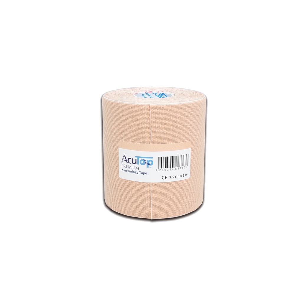 AcuTop Premium Tape L 7.5cm x 5 m - beige