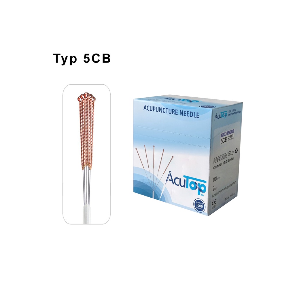 AcuTop 5CB-Typ Akupunkturnadel - 3cm - ⌀0.30