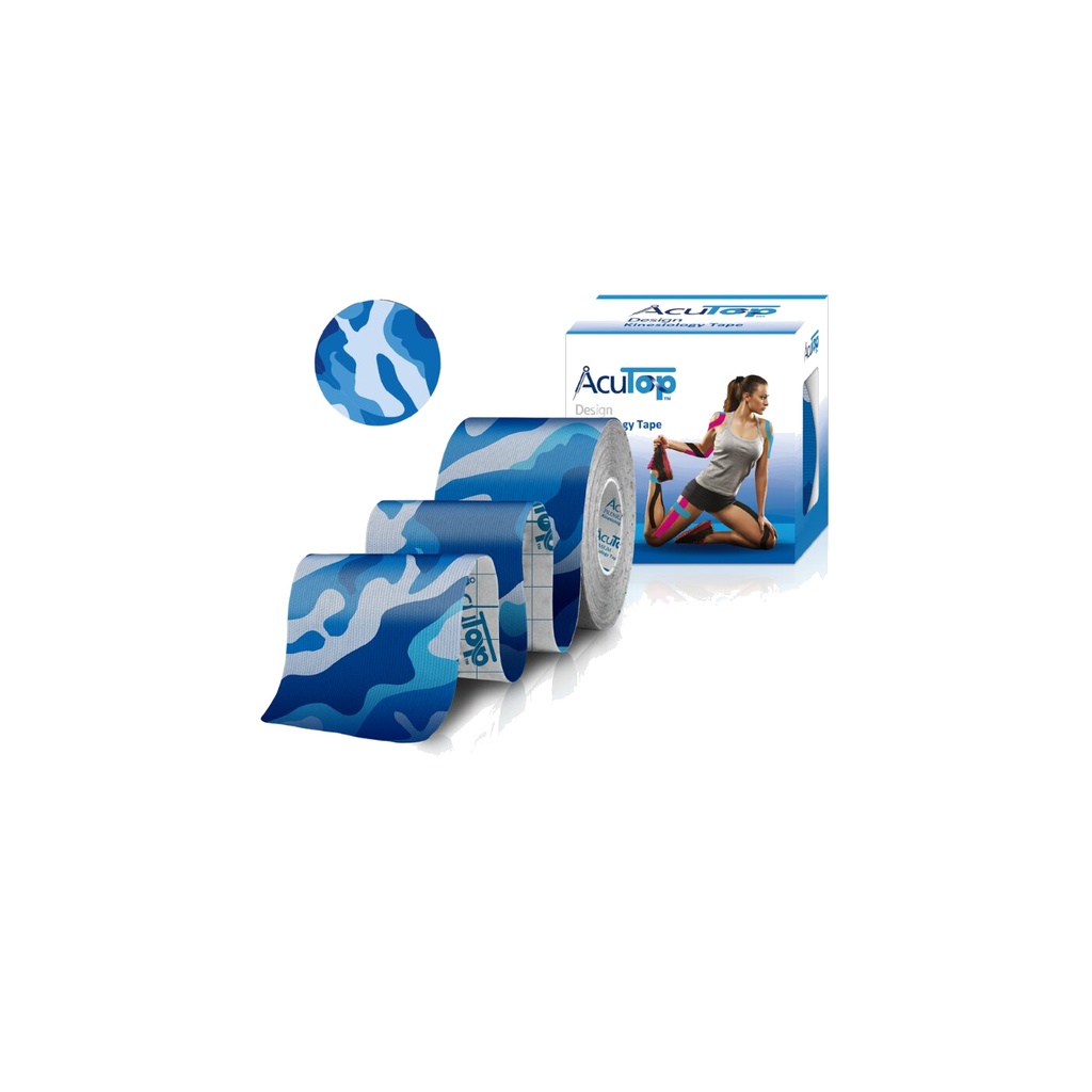 AcuTop Design Tape, Camo Blau