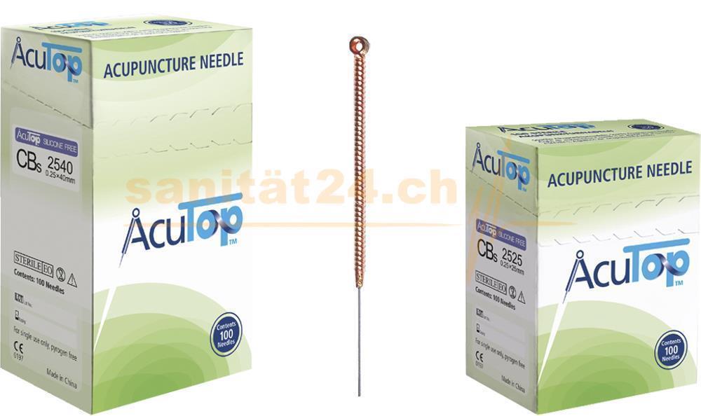 AcuTop CBs-Typ Akupunkturnadel - 1.3m - ⌀0.18