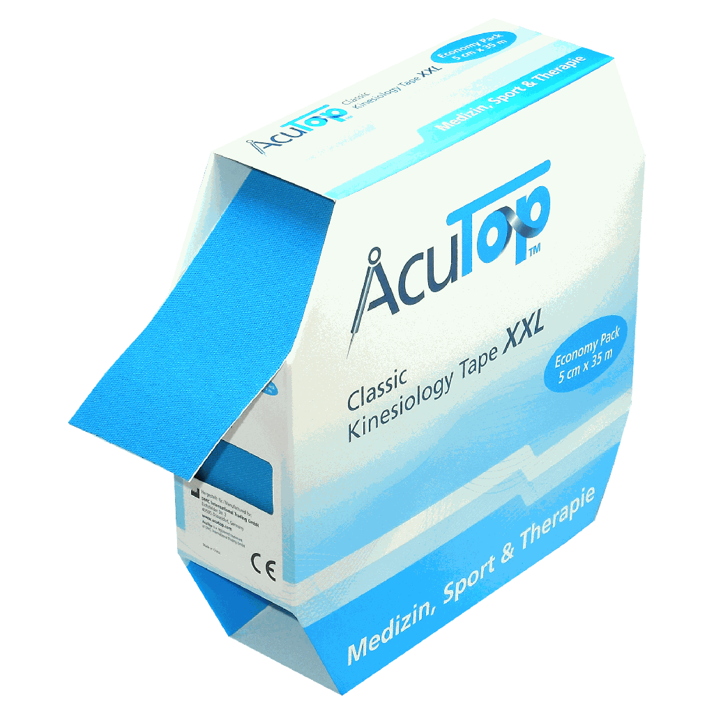 AcuTop XXL Classic Tape 5cm x 35 m - blau
