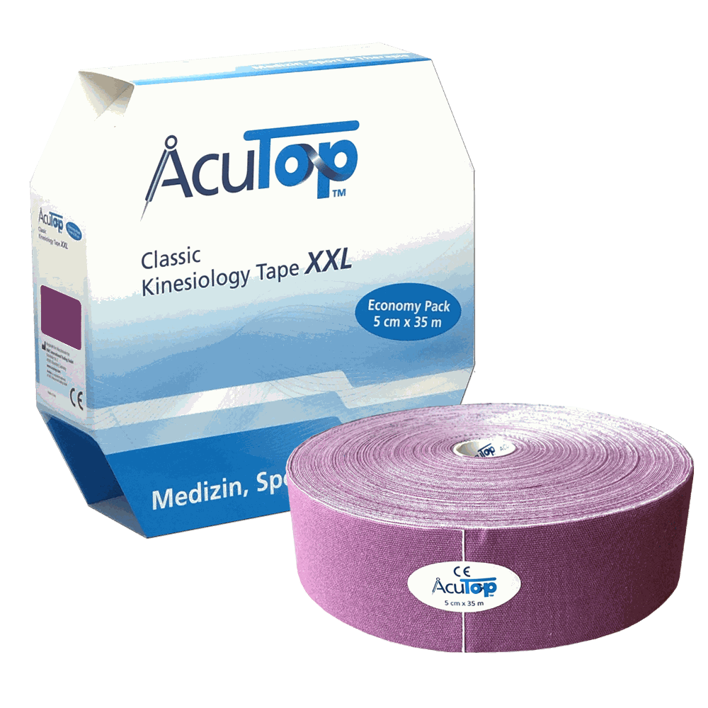 AcuTop XXL Classic Tape 5cm x 35 m - violett