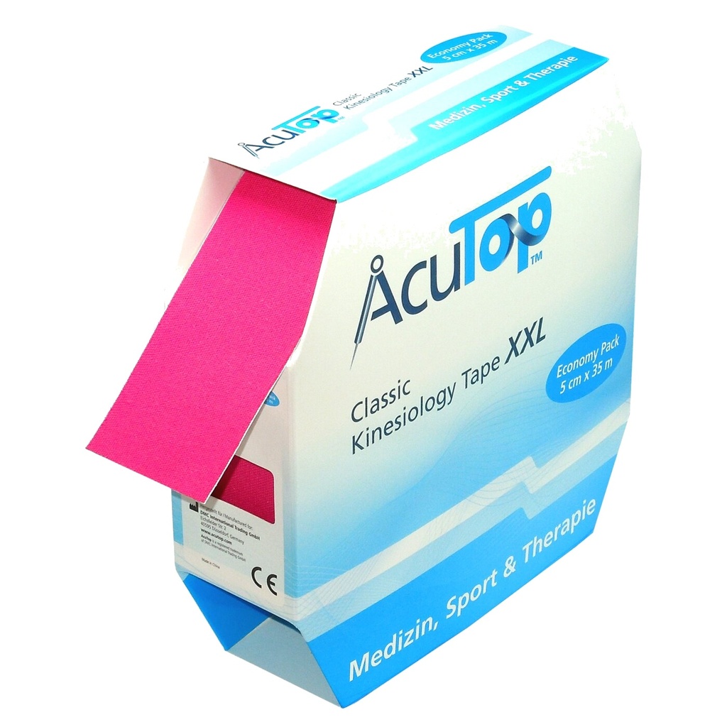 AcuTop XXL Classic Tape 5cm x 35 m - pink
