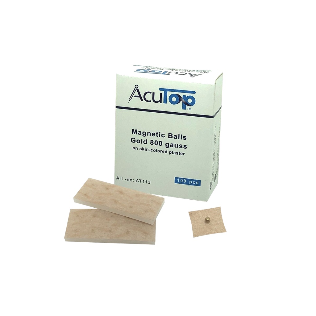 AcuTop Magnetische Ohrkugeln, gold