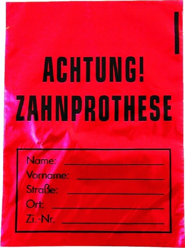 Zahnprothesenbeutel