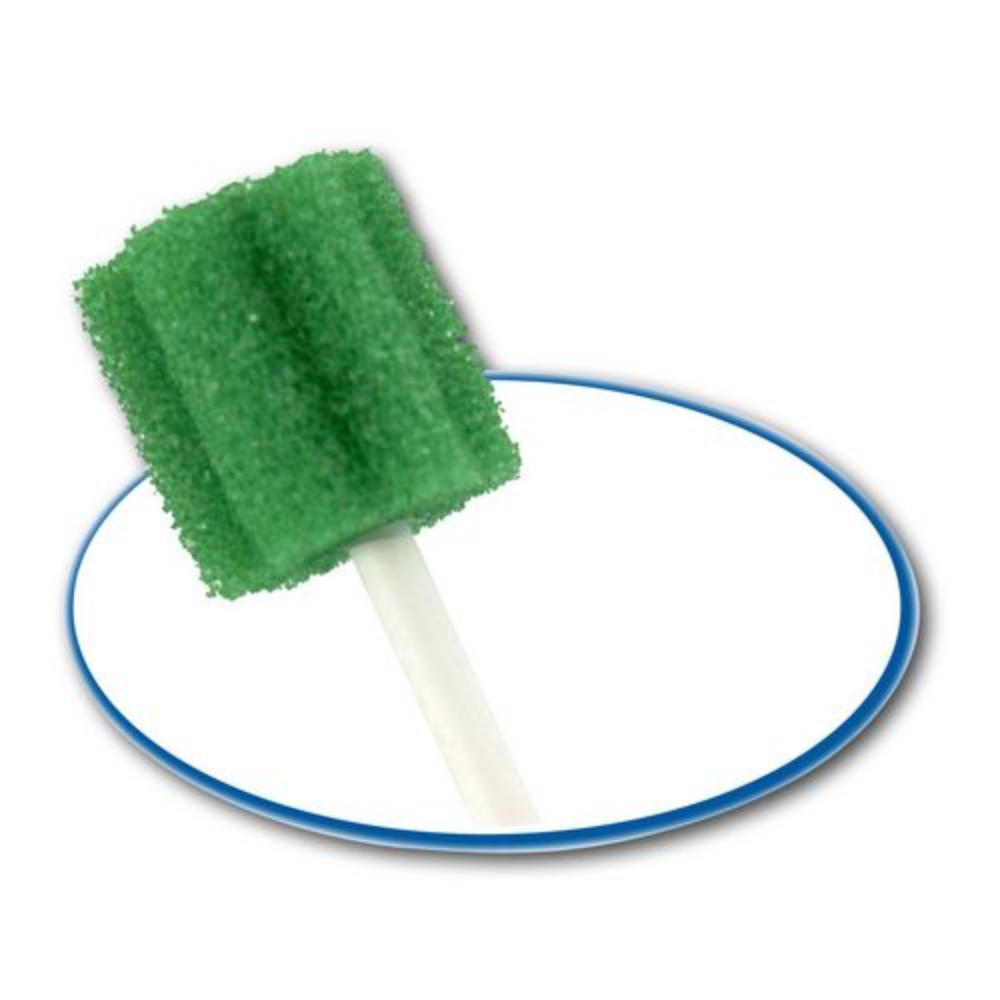 Mundpflegestäbchen - grün - Neutral
