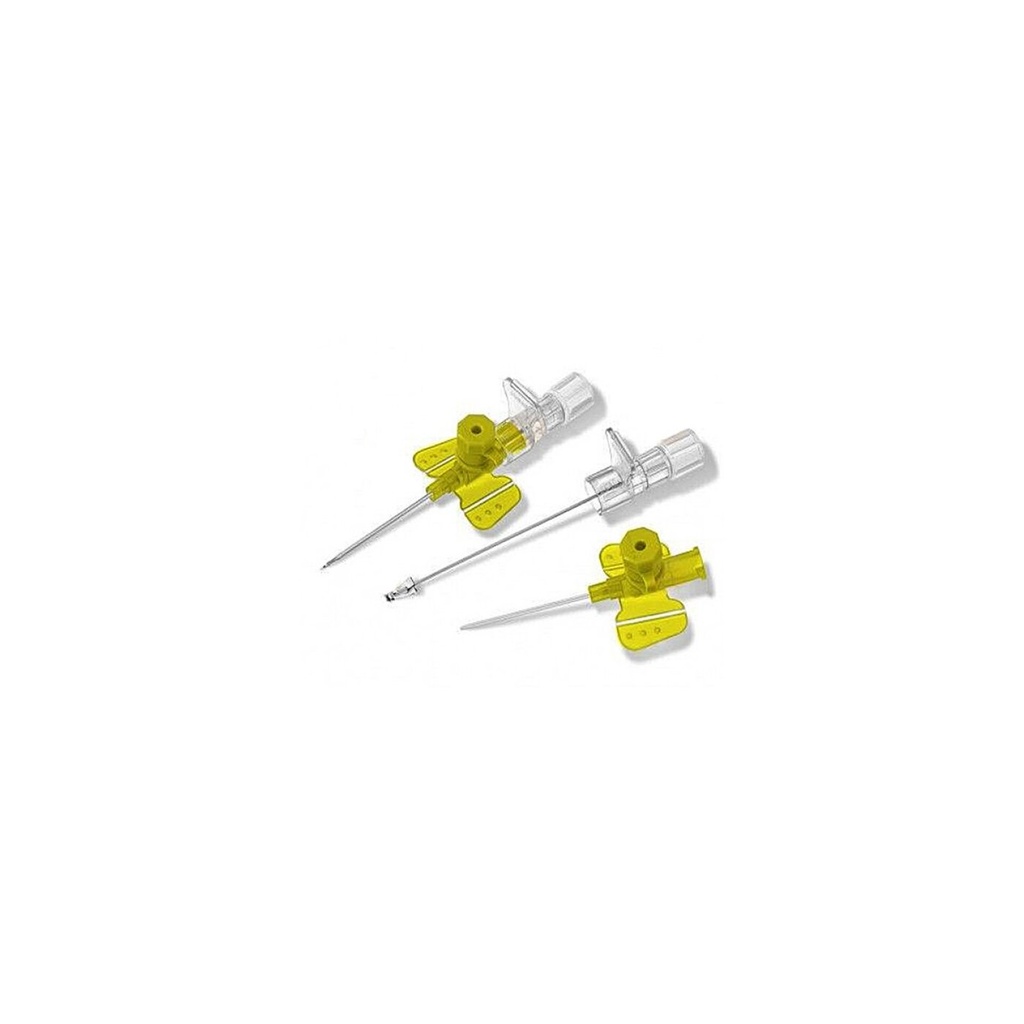 Vasofix Safety Sicherheitsvenenverweilkanüle - gelb - G24 - ⌀0.7mm