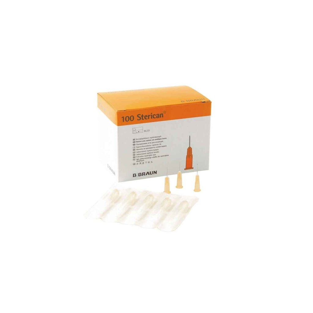 Braun Sterican Kanülen G25, 0.50x16mm, Sondergrössen, orange