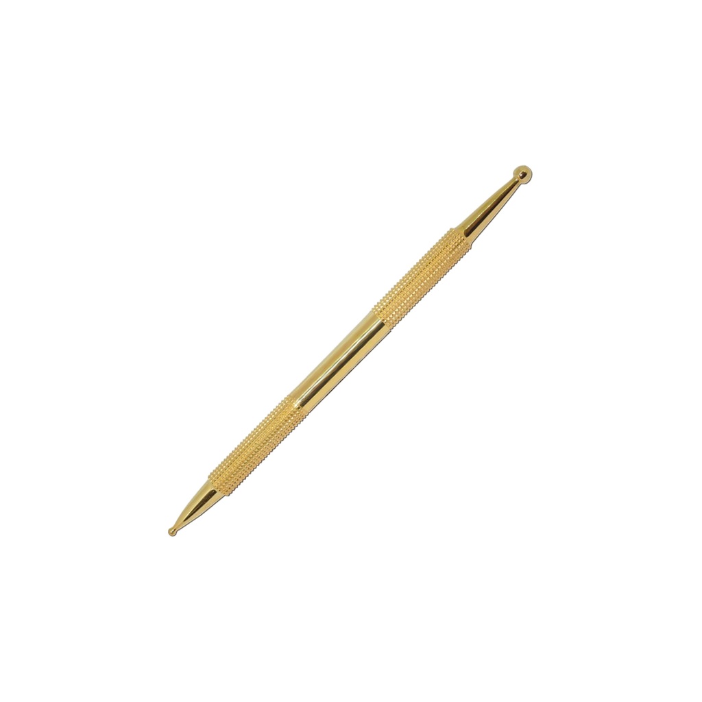 APM Akupressurstift, Vergoldet, 13cm